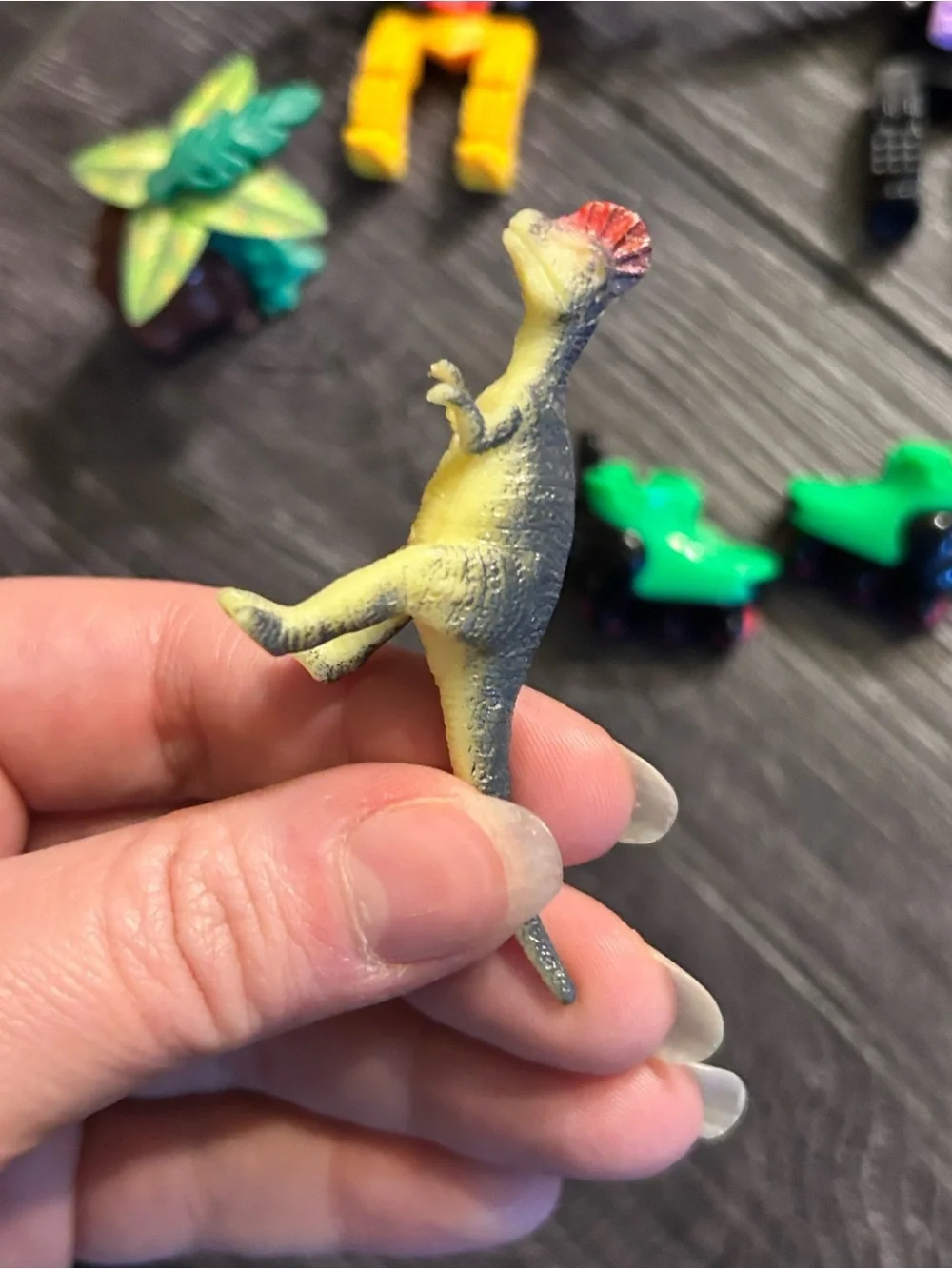 Kinder Joy Egg Suprise Toy Collection with Dragon and Skates
